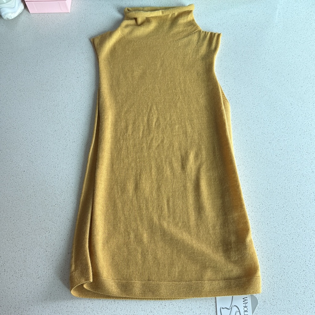 Neiwai Cashmere Turtleneck Vest Xs — image 6 of 8